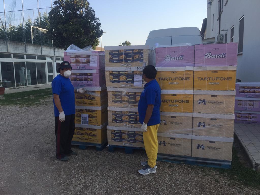 Oltre 1000 colombe donate dalla Bauli all'Isola Solidale